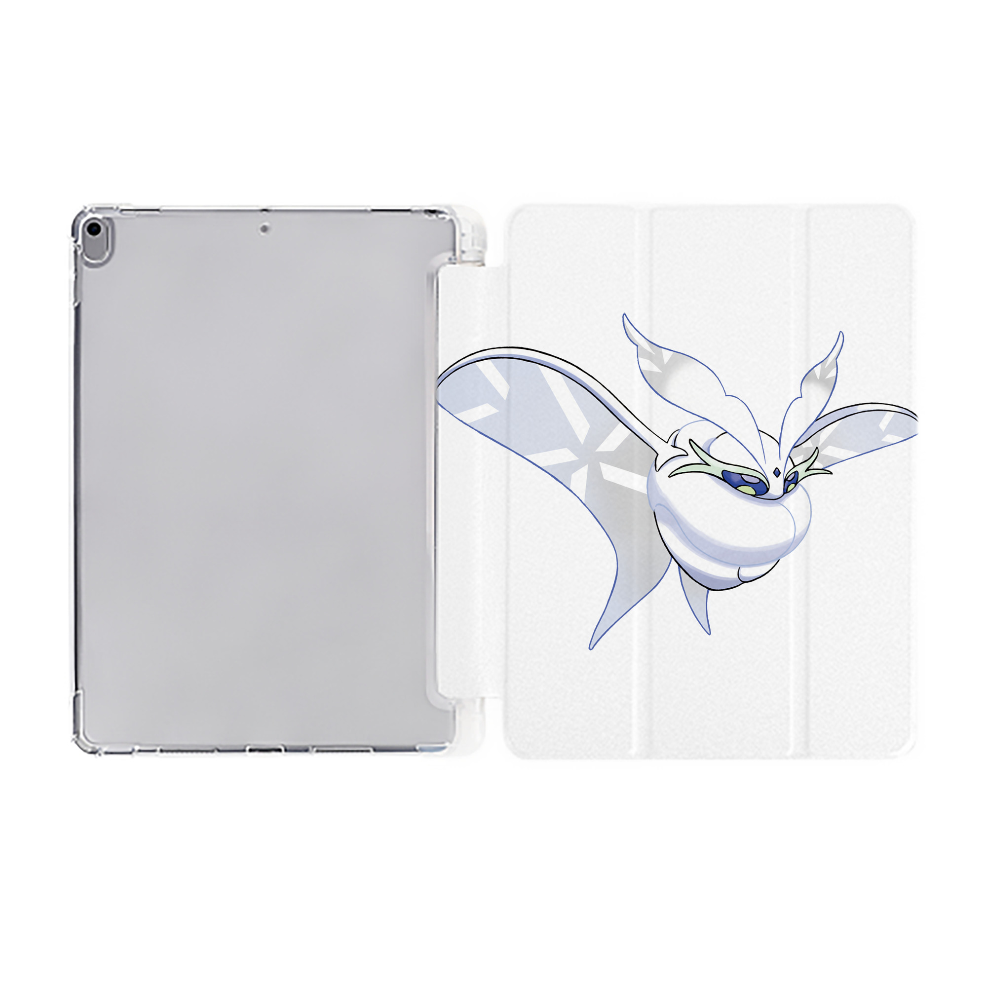 （画像用） ポケットモンスター Pokémon IPad ケース ペン収納付き 三つ折りスタンド PUレザー×シリコン 対応機種9.5/10.5/10.9インチ